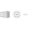 NQ20 Μύτη για στελέχη θερμού αέρα Weller HAP-3000/HAP-2/HAP-3