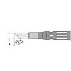 600106 Μύτη μαχαίρι με κλίση 45° για κολλητήρια Weller WP-60