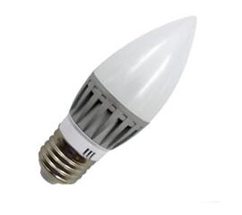 Λάμπα Led E27 5W Warm White / Θερμό με Ψύκτρα Αλουμινίου Κερί / Candle