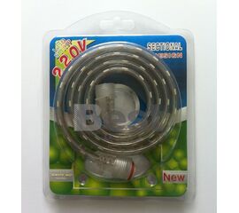 Ταινία LED 220V 14,4 Watt 1M IP66 ΧΩΡΙΣ ΚΑΛΩΔΙΟ ΤΡΟΦΟΔΟΣΙΑΣ