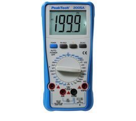 PeakTech® P 2005 A» 1000 V Ψηφιακό Πολύμετρο2000 Counts, 10A AC/DC