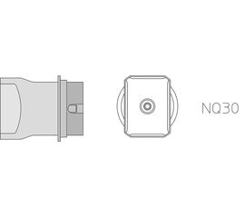 NQ30 Μύτη για στελέχη θερμού αέρα Weller HAP-3000/HAP-2/HAP-3