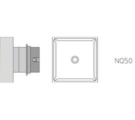 NQ50 Μύτη για στελέχη θερμού αέρα Weller HAP-3000/HAP-2/HAP-3