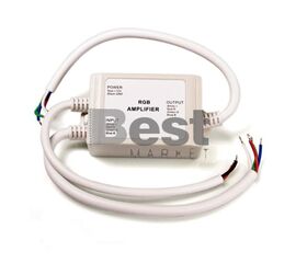 LED Amplifier για ταινία LED RGB 12V ή 24V εξωτερικής χρήσης