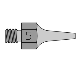 DS115 Μύτη για αποροφητικό στέλεχος Weller DS-80