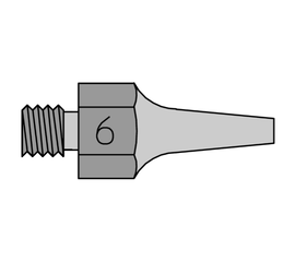 DS116 Μύτη για αποροφητικό στέλεχος Weller DS-80