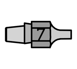 DX117 Μύτη για αποροφητικό στέλεχος Weller DSX-80