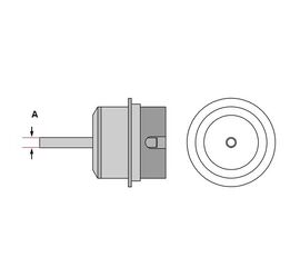 NR04 Μύτη για στελέχη θερμού αέρα Weller HAP-3000/HAP-2/HAP-3