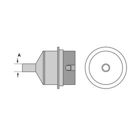 NR05 Μύτη για στελέχη θερμού αέρα Weller HAP-3000/HAP-2/HAP-3