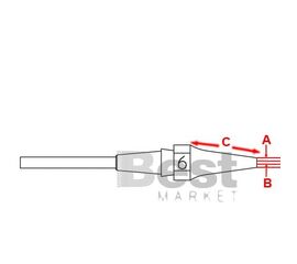 XDSL6 Μύτη για αποροφητικά στελέχη Weller DSX-120/WXDP-120/WXDV-120