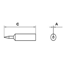 XNTHS(High speed) -## Μύτη για στελέχη Weller WXP65 και WP65