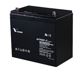 Μπαταρία Vision 12V 120Ah 6FM120P-X