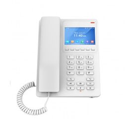 Grandstream GHP630 Compact Hotel Phone with Color LCD Screen - White