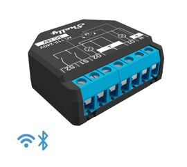 Shelly Plus 2PM Διπλός Διακόπτης με μέτρηση κατανάλωσης wifi & bluetooth 2x10A