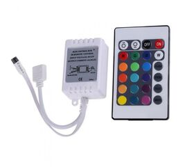 Controller RGB για Ταινίες Led 12V IR-24 ΠΛΗΚΤΡΩΝ