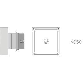 NQ50 Μύτη για στελέχη θερμού αέρα Weller HAP-3000/HAP-2/HAP-3