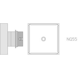 NQ55 Μύτη για στελέχη θερμού αέρα Weller HAP-3000/HAP-2/HAP-3