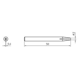 Μύτη για κολλητήρι χειρός Weller SPI-27