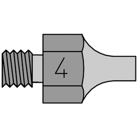 DS114 Μύτη για αποροφητικό στέλεχος Weller DS-80
