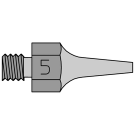 DS115 Μύτη για αποροφητικό στέλεχος Weller DS-80