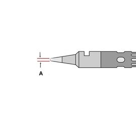 Μύτη με πλατύ ρύγχος για κολλητήρια Weller WP-60