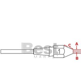XDS1 Μύτη για αποροφητικά στελέχη Weller DSX-120/WXDP-120/WXDV-120