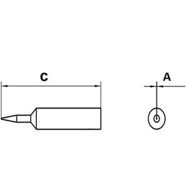 XNTHS(High speed) -## Μύτη για στελέχη Weller WXP65 και WP65