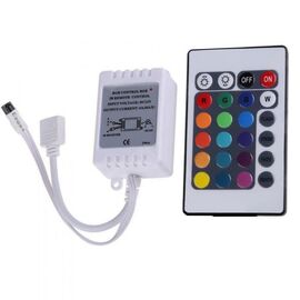 Controller RGB για Ταινίες Led 12V IR-24 ΠΛΗΚΤΡΩΝ