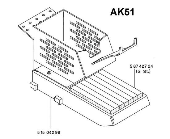 AK 51 Weller soldering iron support base