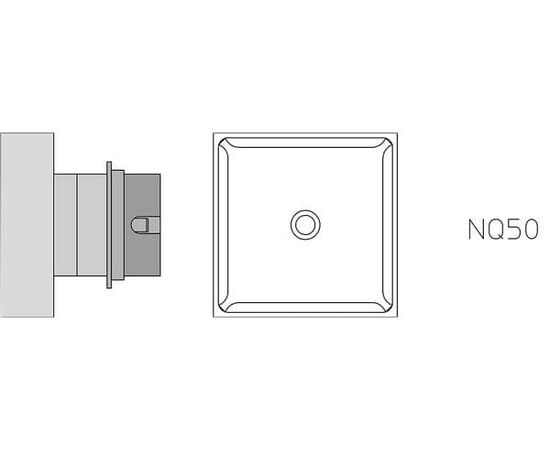 NQ50 Μύτη για στελέχη θερμού αέρα Weller HAP-3000/HAP-2/HAP-3