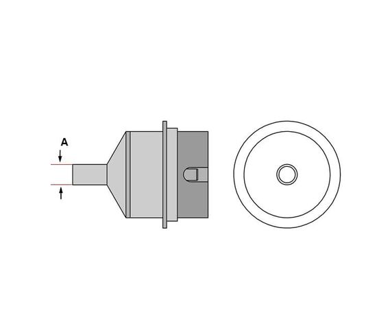 NR05 Μύτη για στελέχη θερμού αέρα Weller HAP-3000/HAP-2/HAP-3