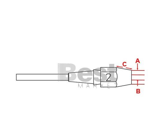 XDSL2 Μύτη για αποροφητικά στελέχη Weller DSX-120/WXDP-120/WXDV-120