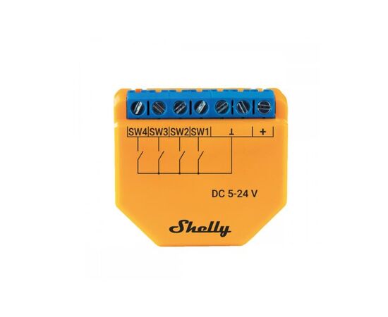 Shelly Plus i4 DC wireless switch input / scene controller