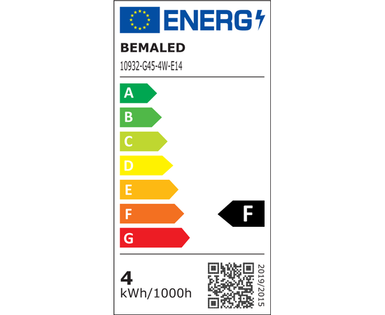 Led E14 4W Cool White Bulb