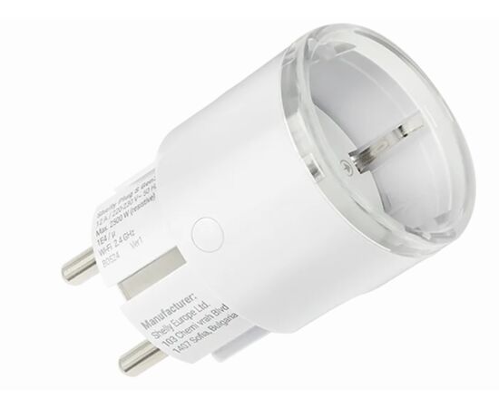 Shelly Plus Plug S GEN 3 ΠΡΙΖΑ WIFI WHITE