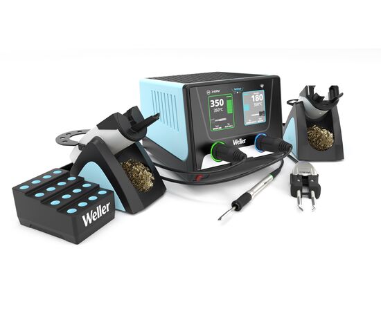 Weller WXsmart Heavy Duty Rework Set - Μονάδα Κόλλησης Σετ με 2 κολλητήρια