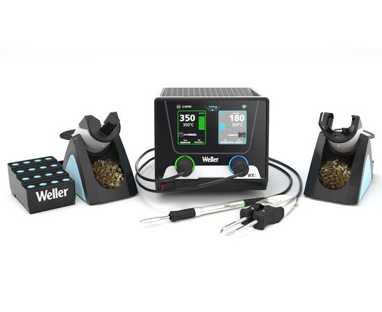 Weller WXsmart Heavy Duty Rework Set - Μονάδα Κόλλησης Σετ με 2 κολλητήρια
