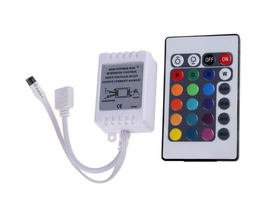 Controller RGB για Ταινίες Led 12V IR-24 ΠΛΗΚΤΡΩΝ